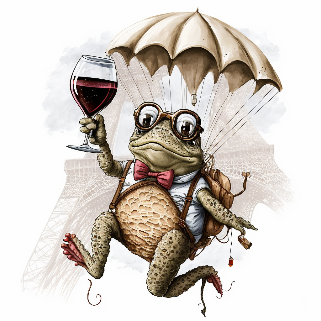 funny toad cliparts