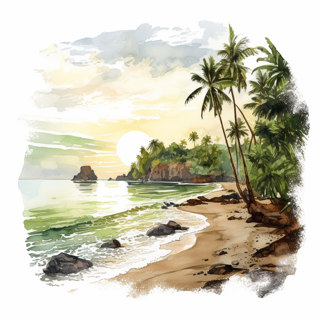 beach water cliparts