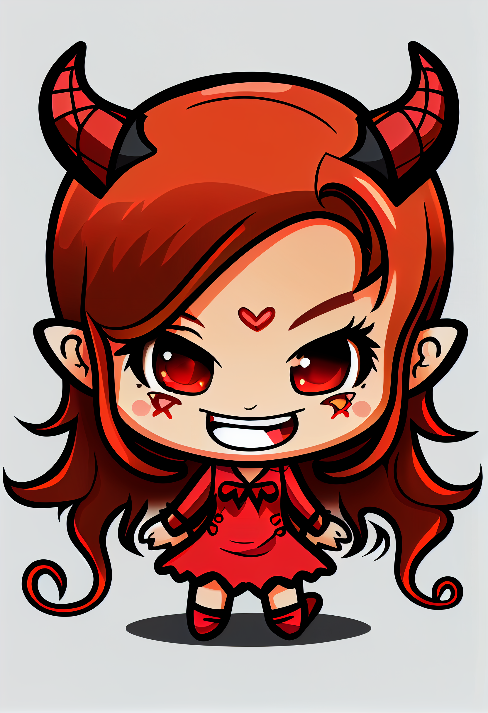 cute devil cliparts