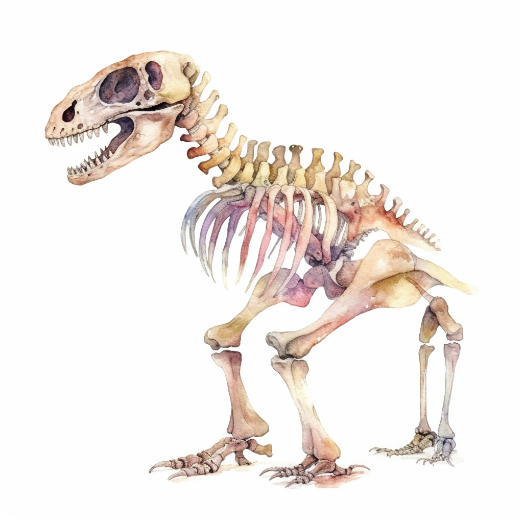dinosaur skeleton cliparts