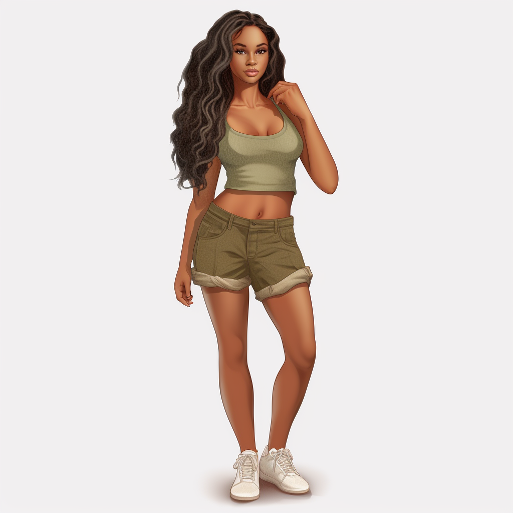 casual dress cliparts