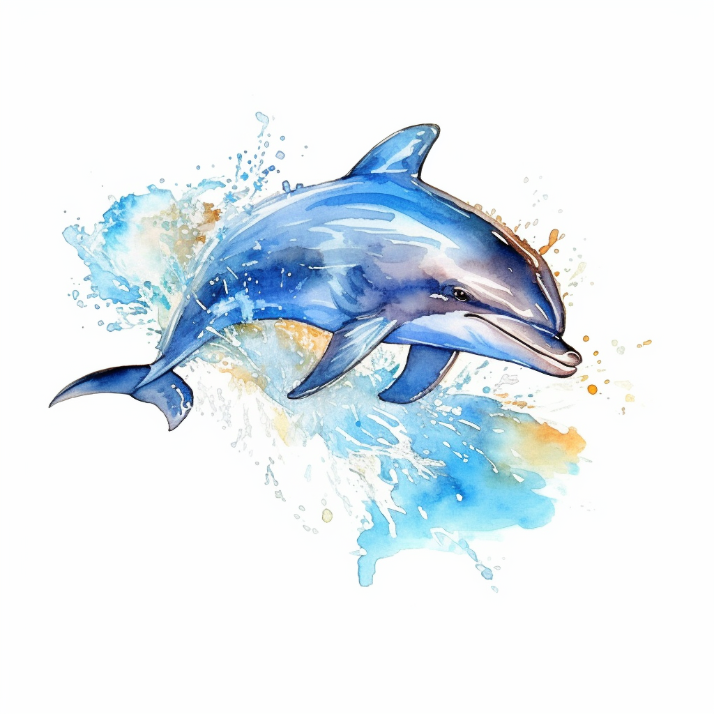dolphins jumping cliparts