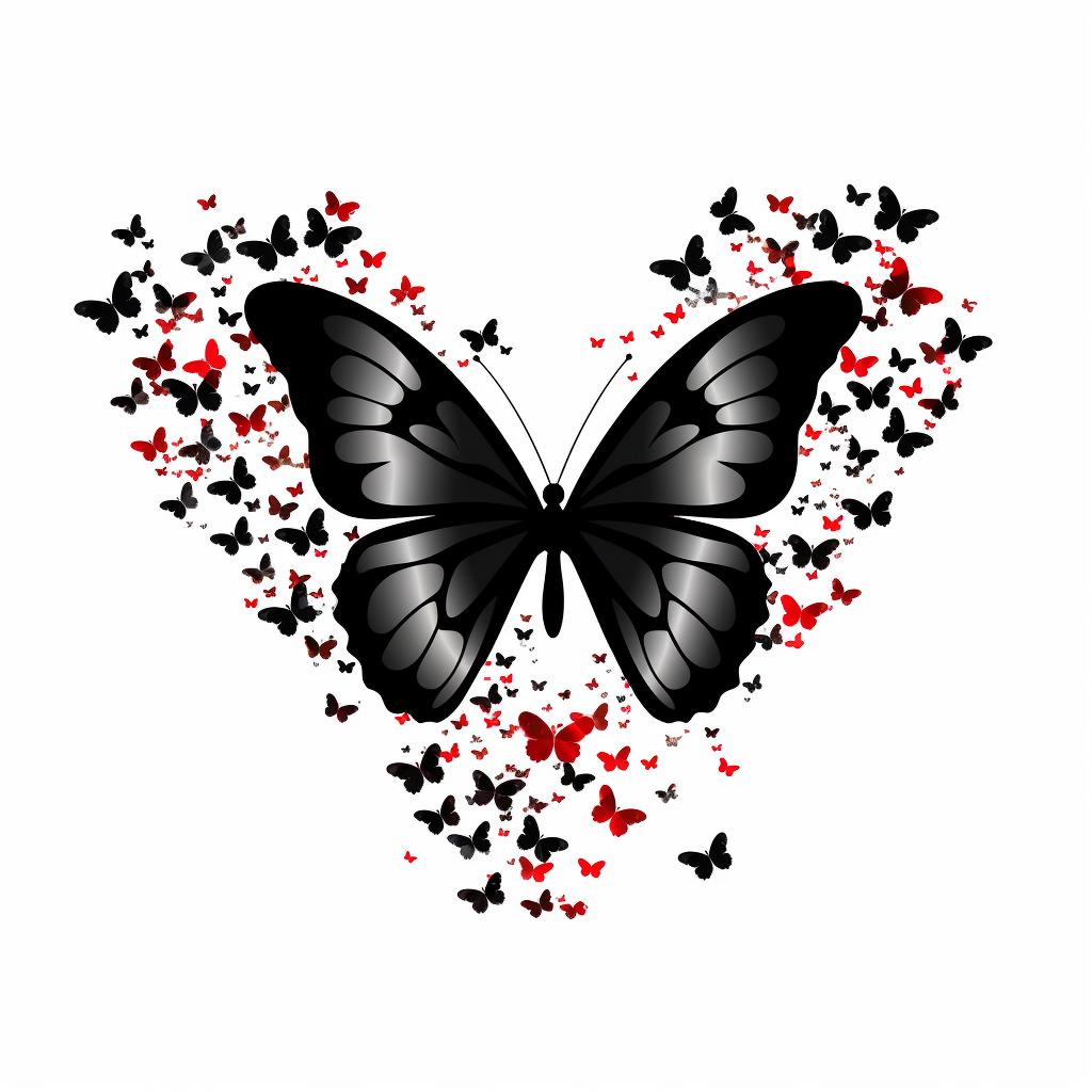 heart silhouette cliparts