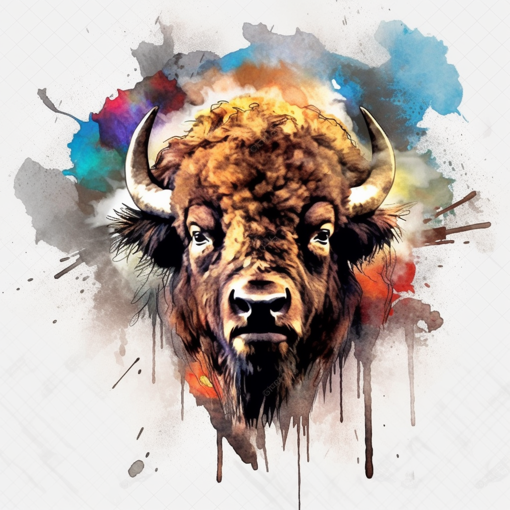 bison cliparts