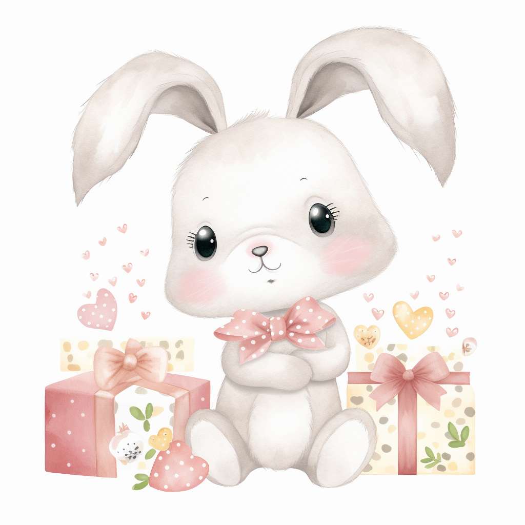 easter rabbit clipart
