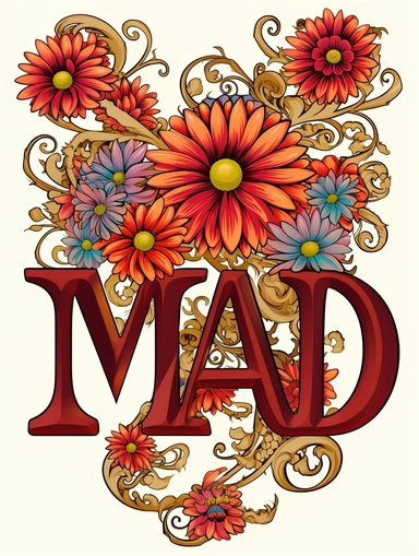 clipart with the words mom and dad. no outline