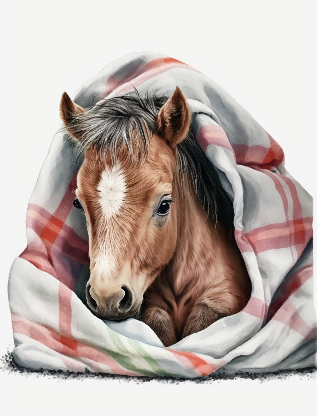 baby horse clipart