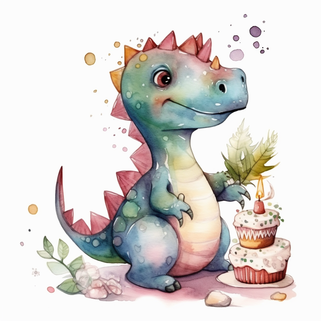 dinosaur birthday cliparts
