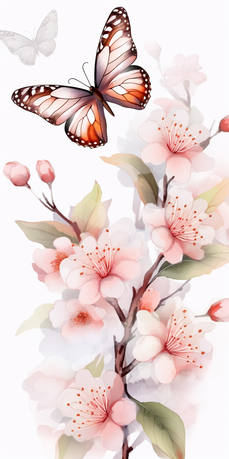 cherry blossom clipart