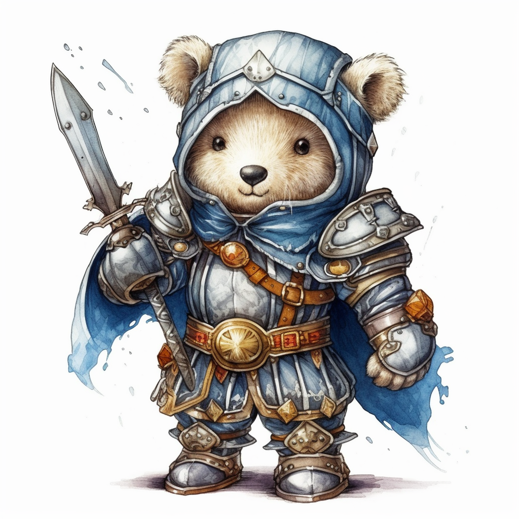 adorable bear cliparts