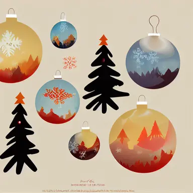 Children Logo Design [ Christmas clipart by Eyvind Earl] graphic friendly texture soft shade intricate details illustration concept art magic realistic playful kids character childhood nature fine ink detailes extreme detailed no backwards +3dmax +uhd +8k