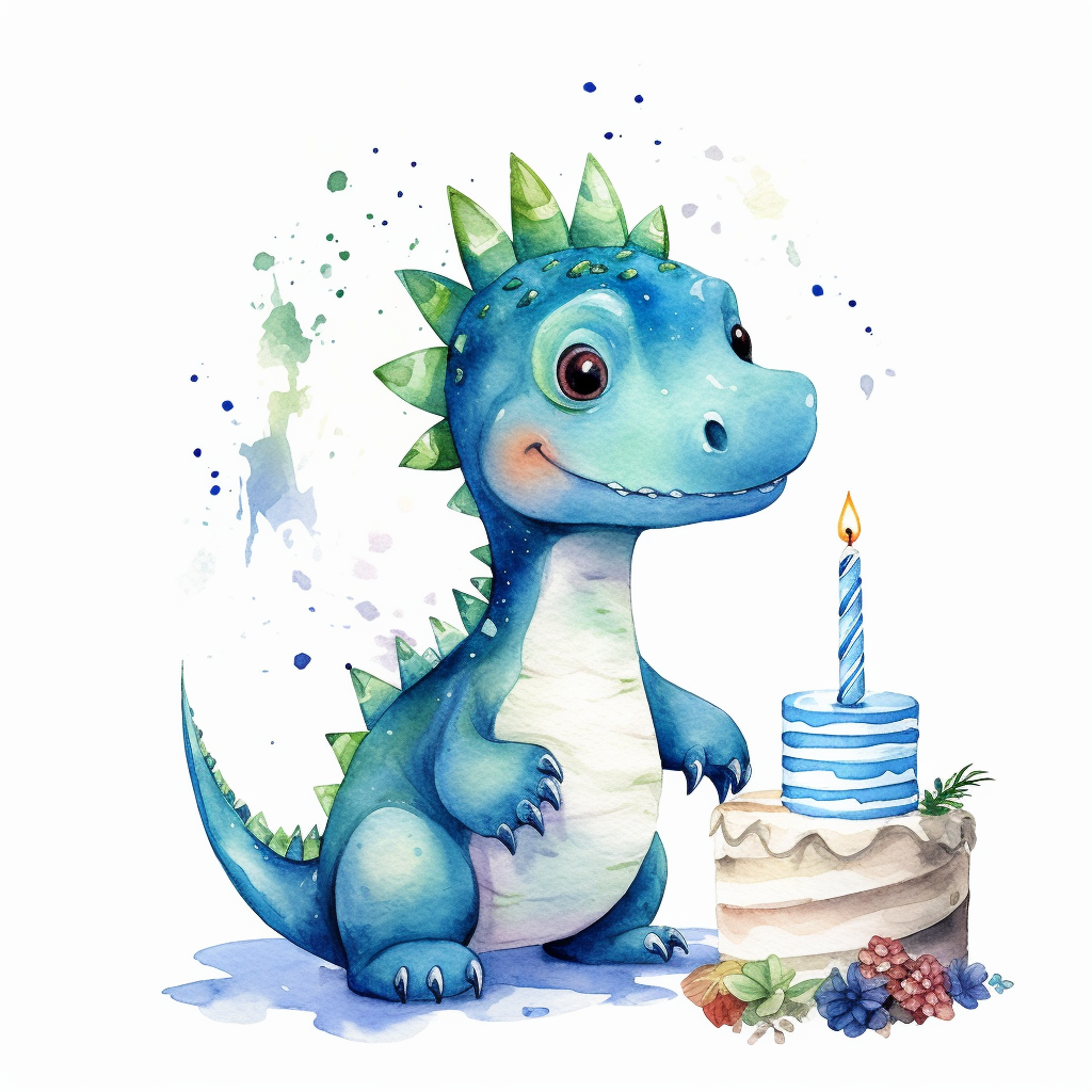 dinosaur birthday cliparts