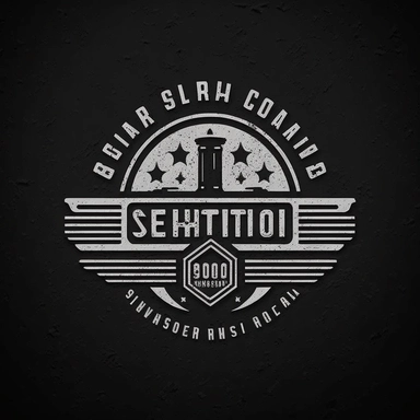 auto repair shop logo, simple design, clipart, car, garage, tire, minimalistic design, basic, urban brand recognition, internationally recognizable, famous, high end marketing, 2 color vector image, simple yet memorable, positive impact, in the style of a tee-shirt logo