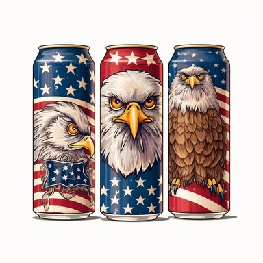 file:///C:/Users/Administrator/Desktop/d3859a98fa.jfif Cute Beautiful patriot three beer Can for 4th of july Watercolor sublimation Clipart,Cartoon, hyper realistic, intricate detail, illustration style,high solution,on the white background