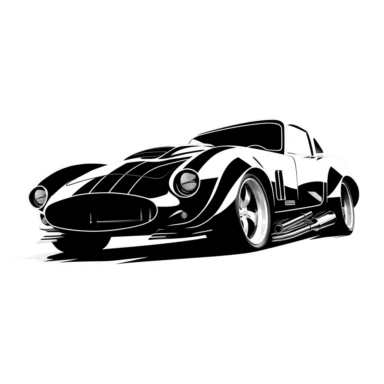 racibng car, hot wheels silhouette clipart svg, full detailed, smooth