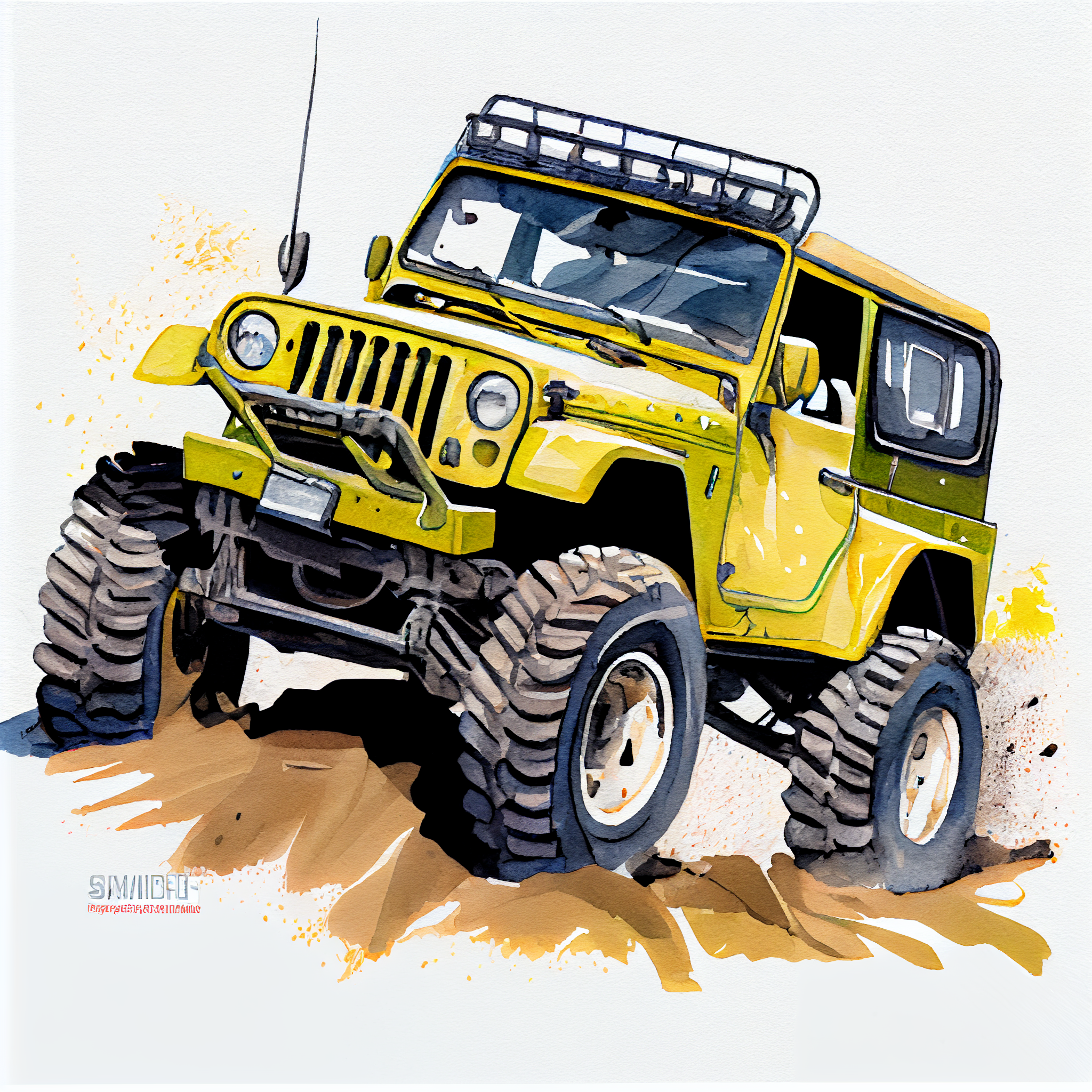 4x4 cliparts