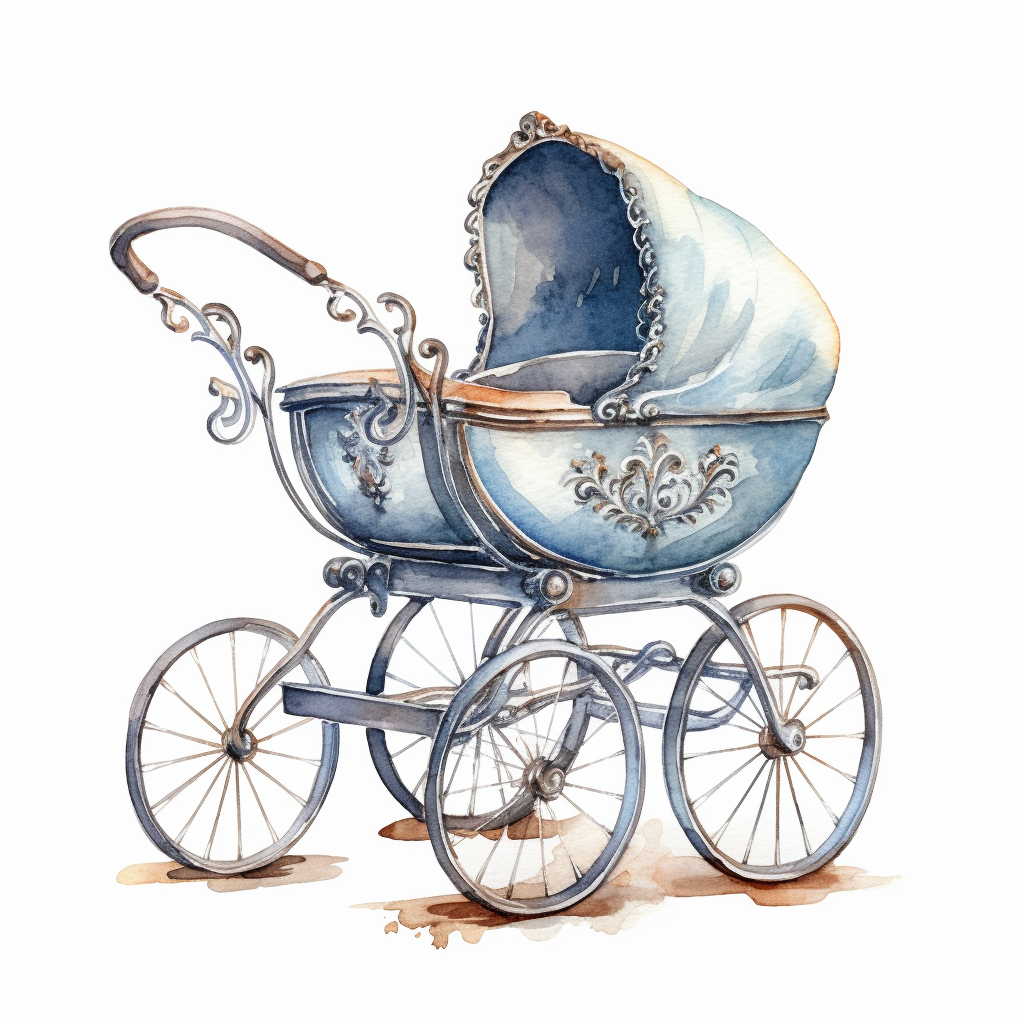baby carriage cliparts