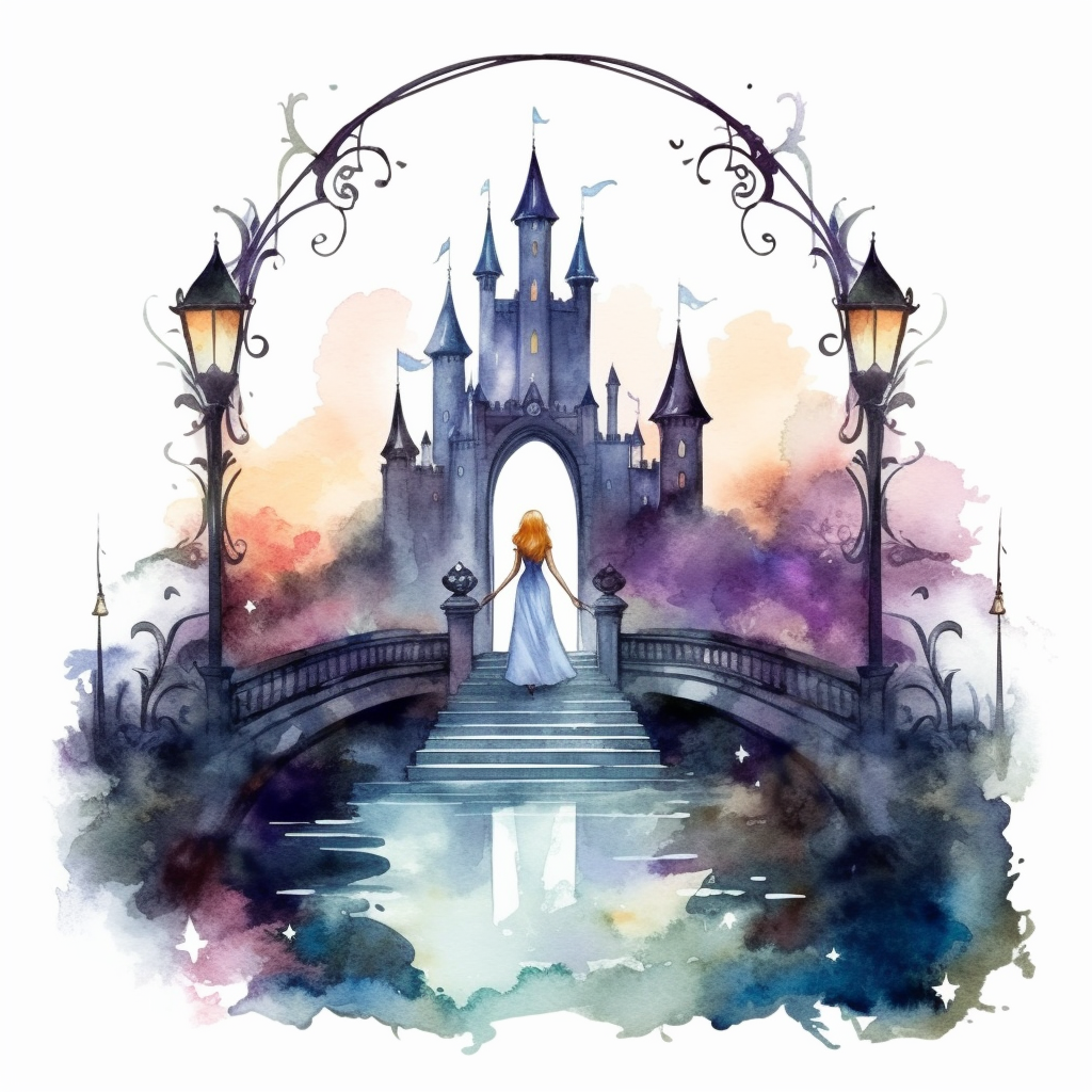 forest bridge cliparts