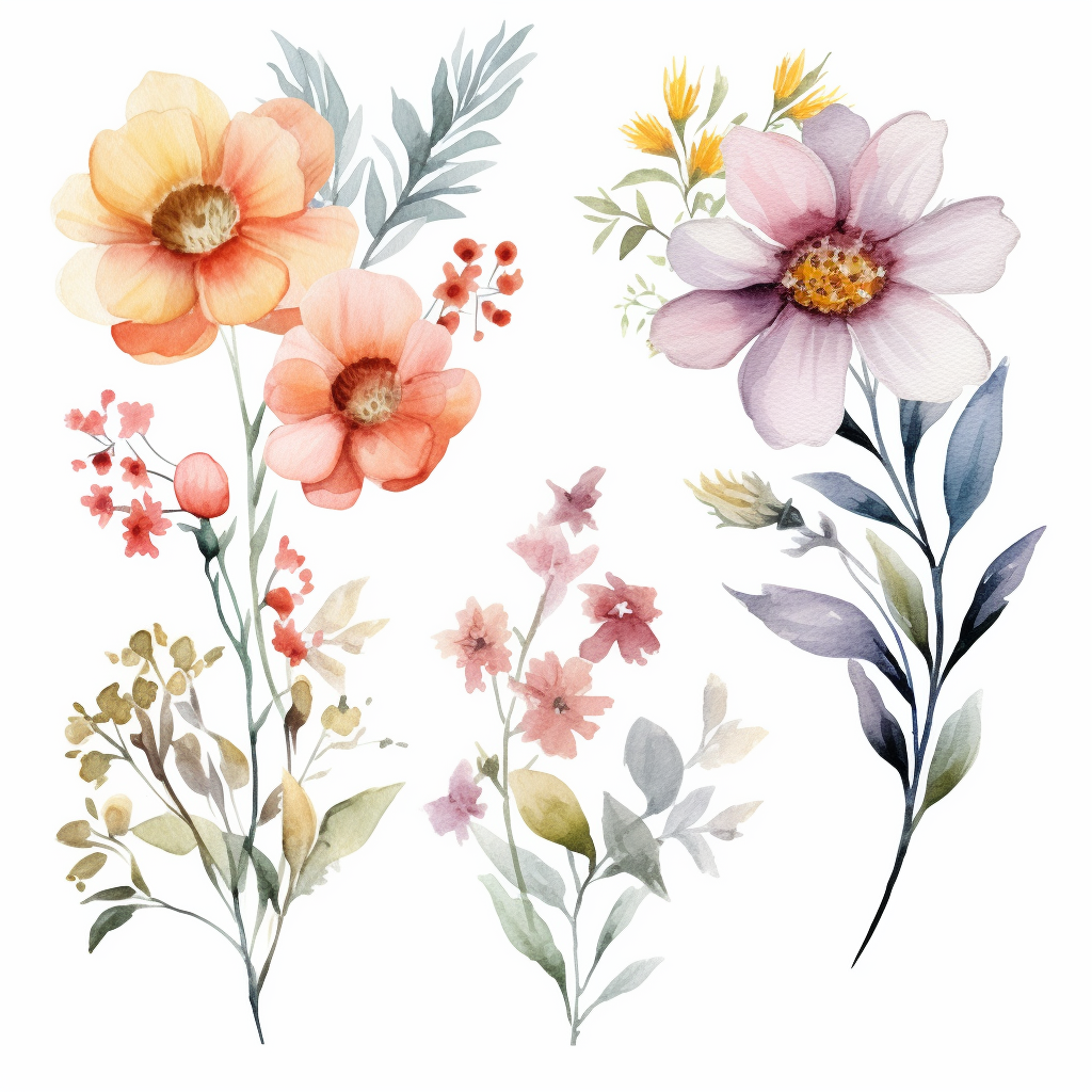 corner summer cliparts