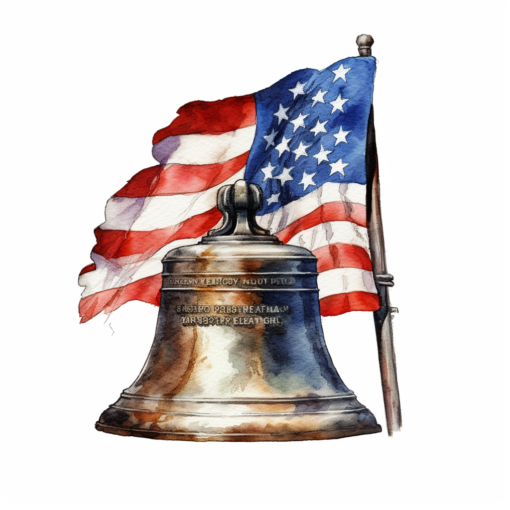 liberty bell clipart