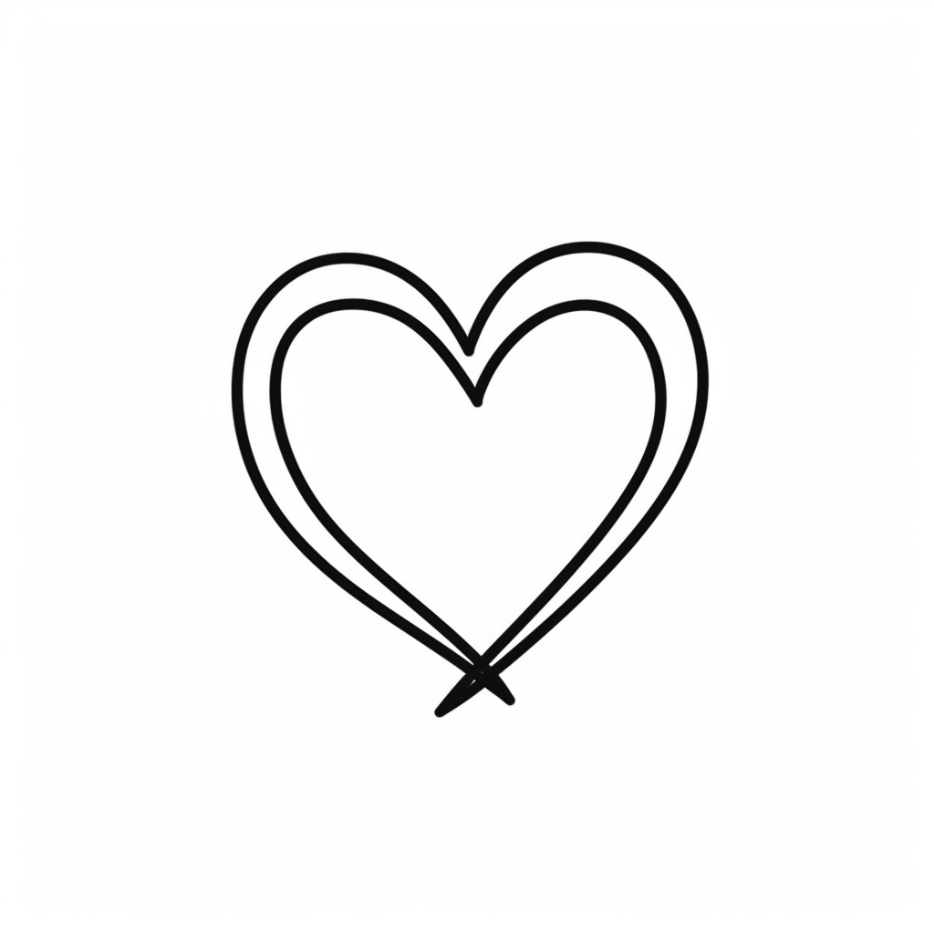 black heart clipart