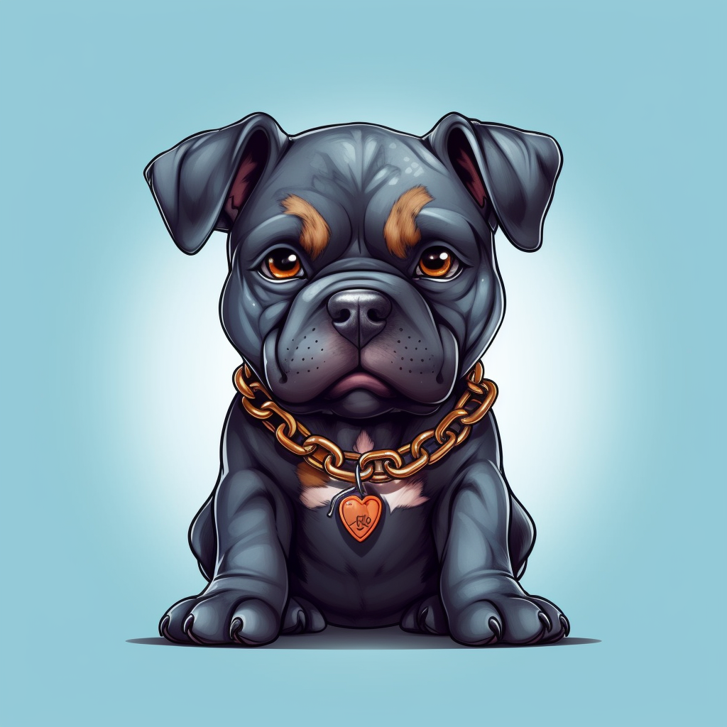 AMERICAN BULLY CLIPART, CARTOON, VECTOR, STRONG DOG, MUSCLE, AMERICAN ...