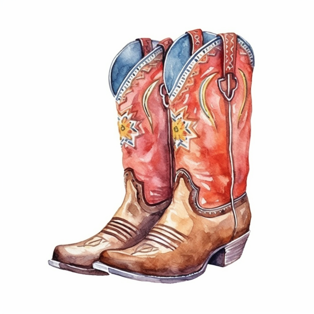 cliparts western boot