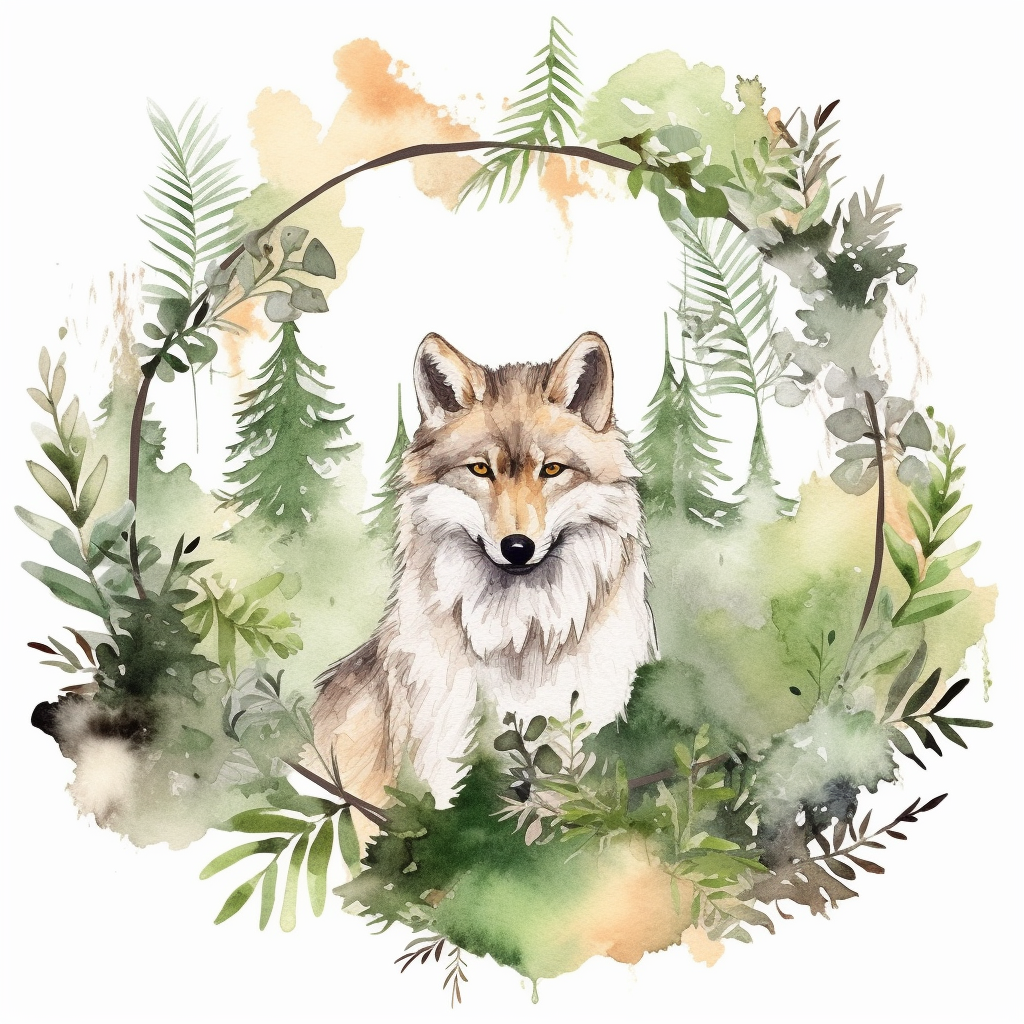 forest animal cliparts