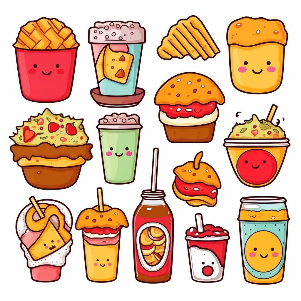 drinks food cliparts