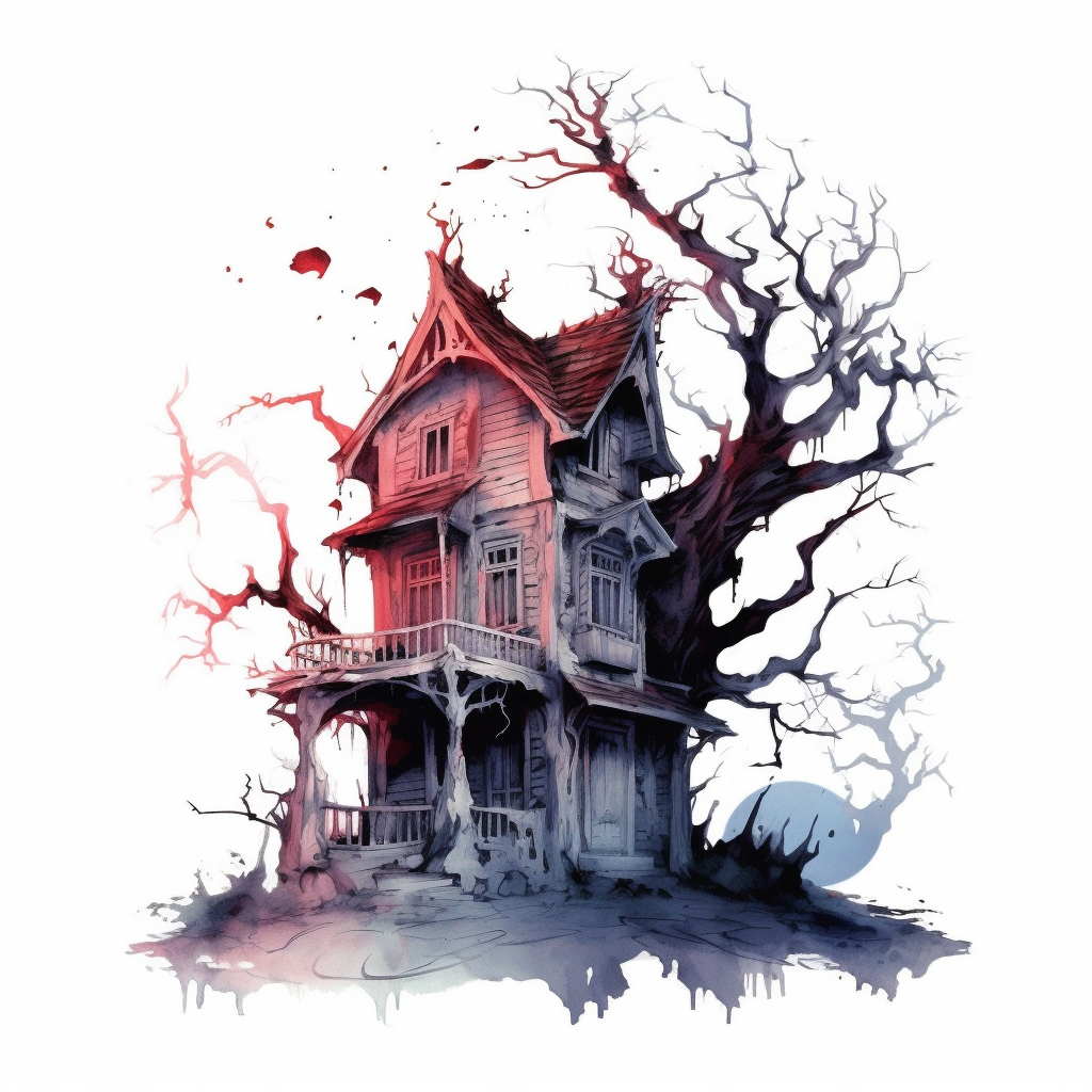 haunted tree cliparts
