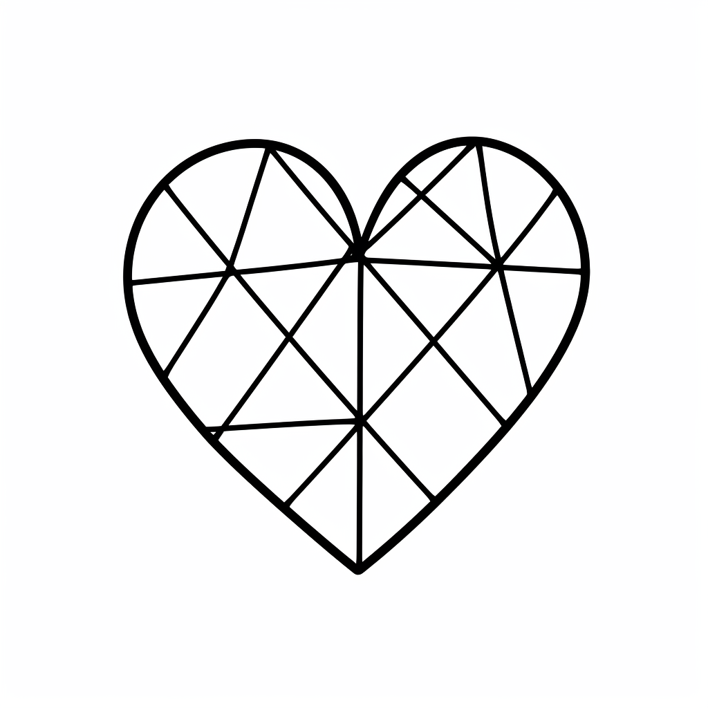black heart clipart