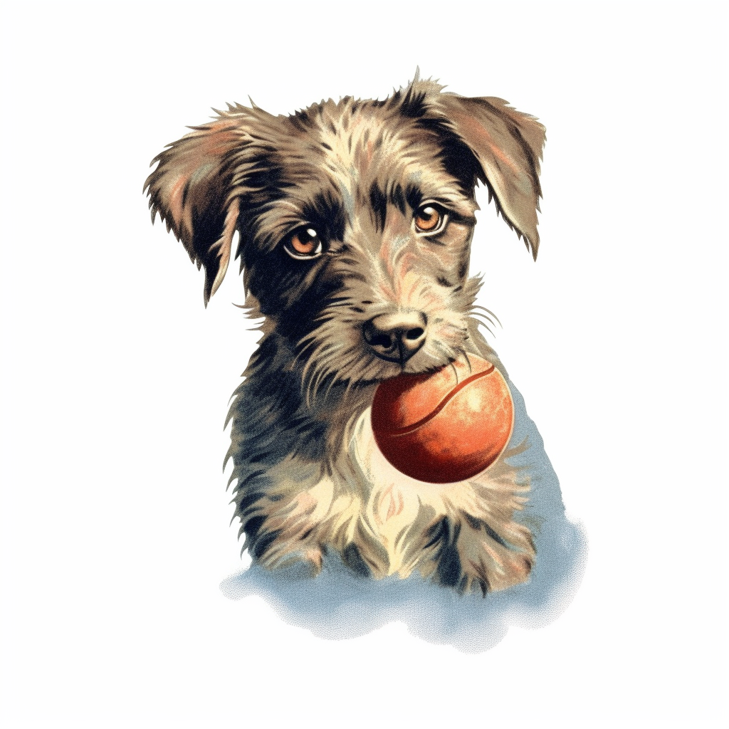 holding dog cliparts