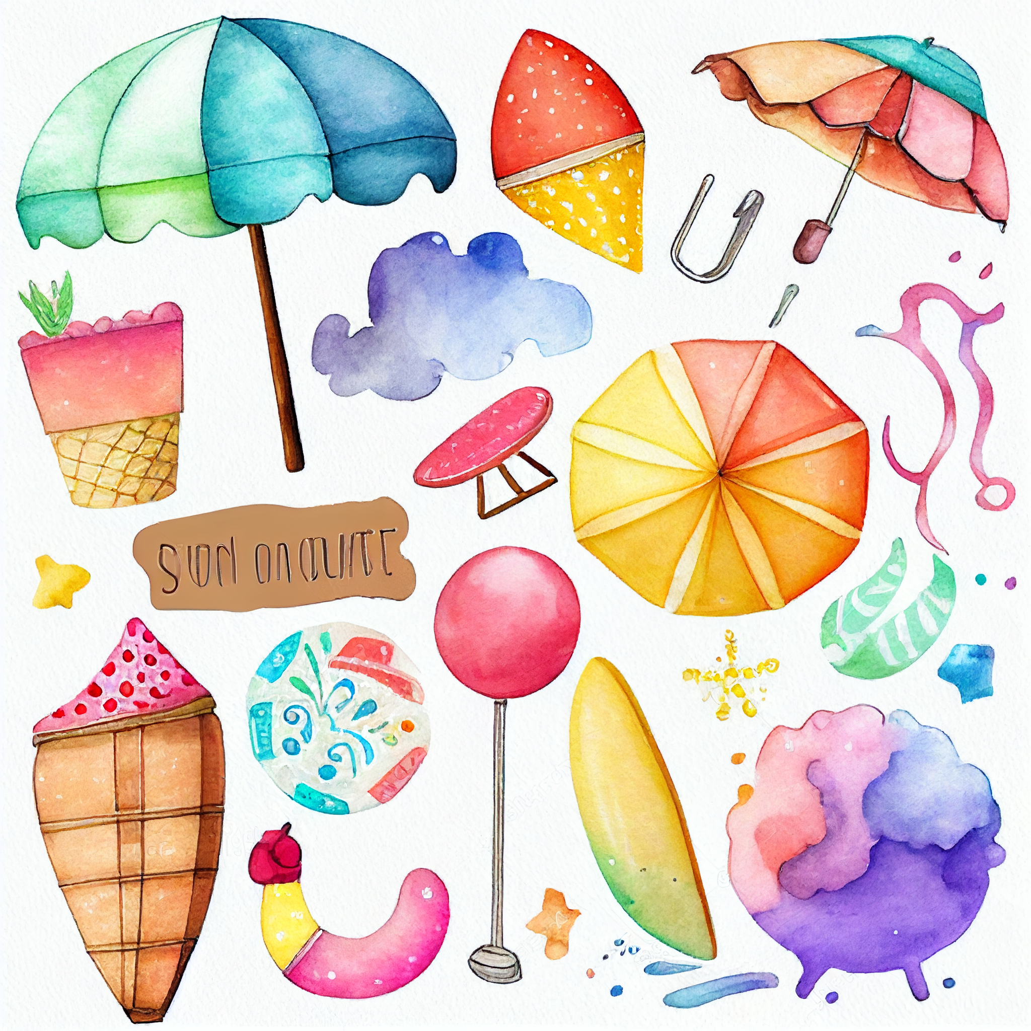 cute sunshine cliparts