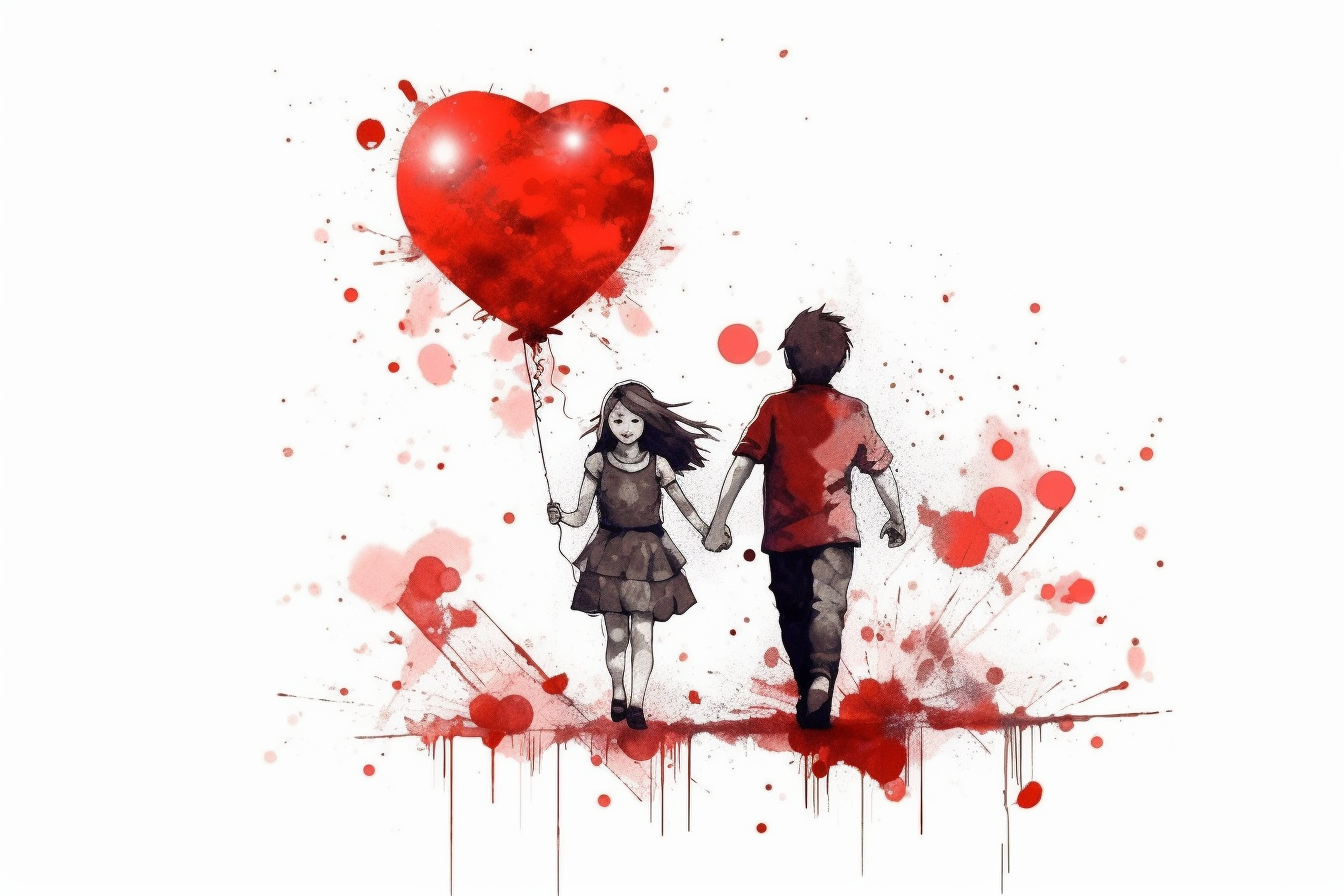 girl running clipart