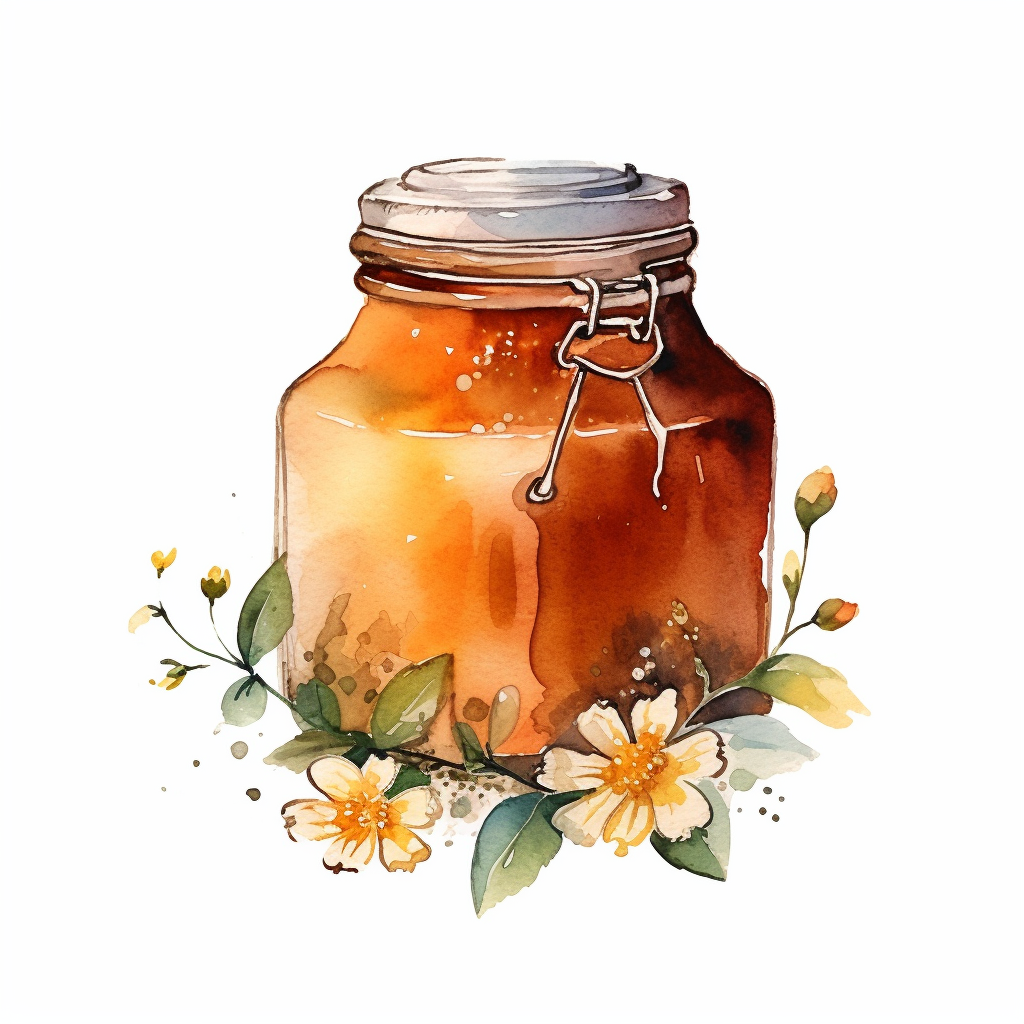 honey jar cliparts