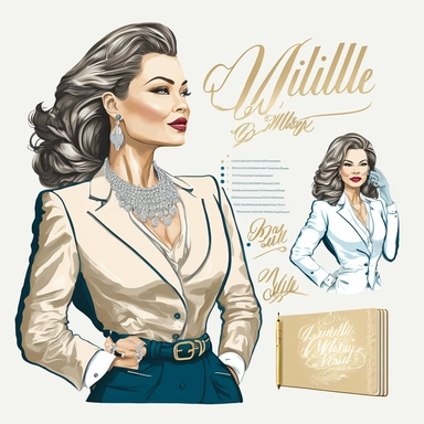 Millionaire Life, Mindset Clip Art, Boss Babe PNG, Financial Clipart, Money Clipart, Boss Lady, Rich Woman,Boss Woman Clipart,Luxury Clipart
