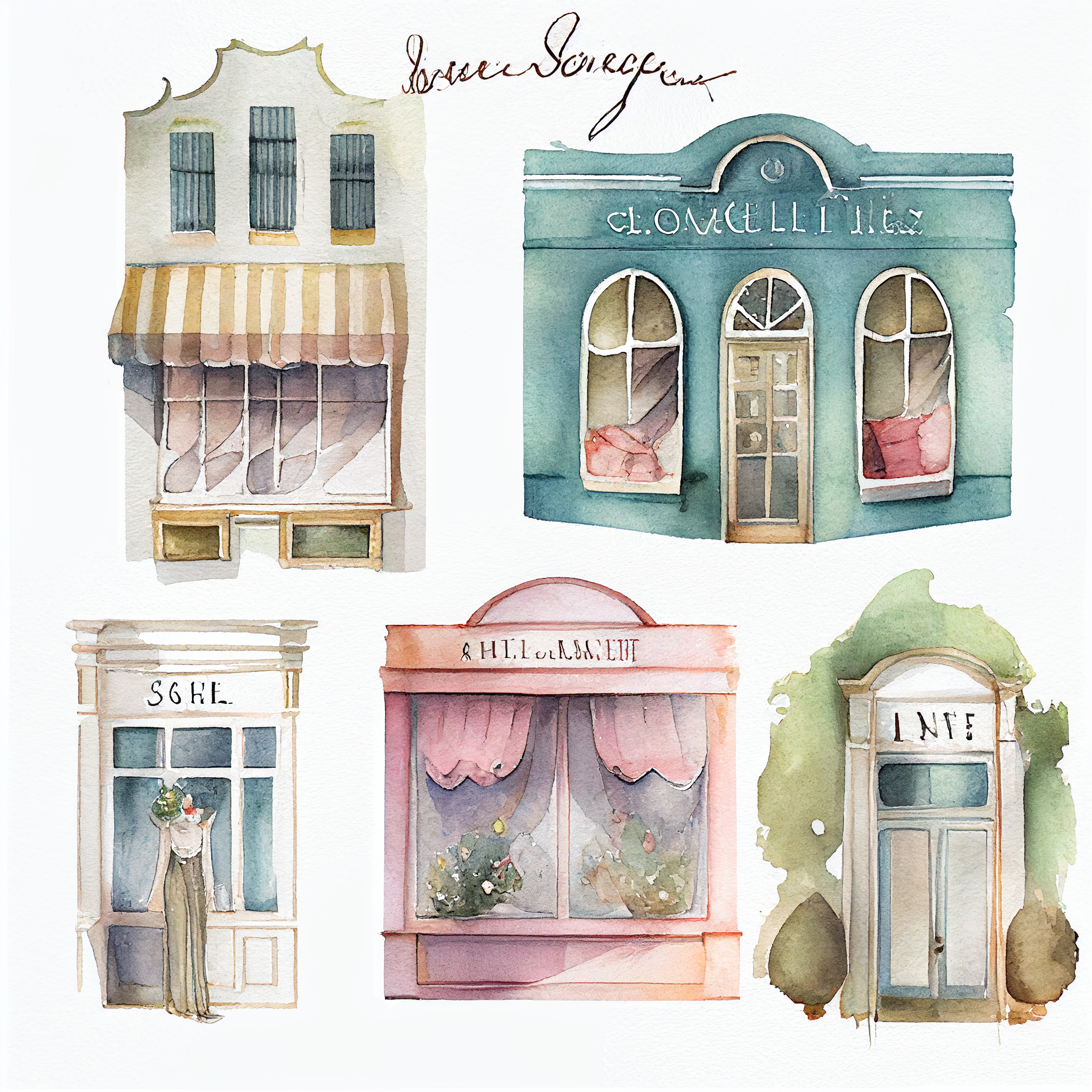 boutique cliparts