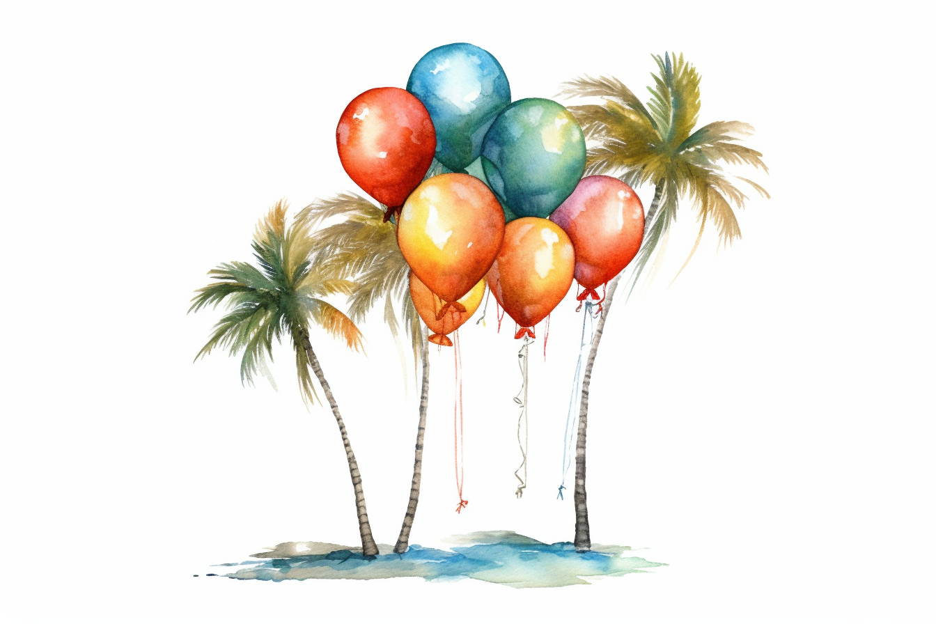 beach set cliparts