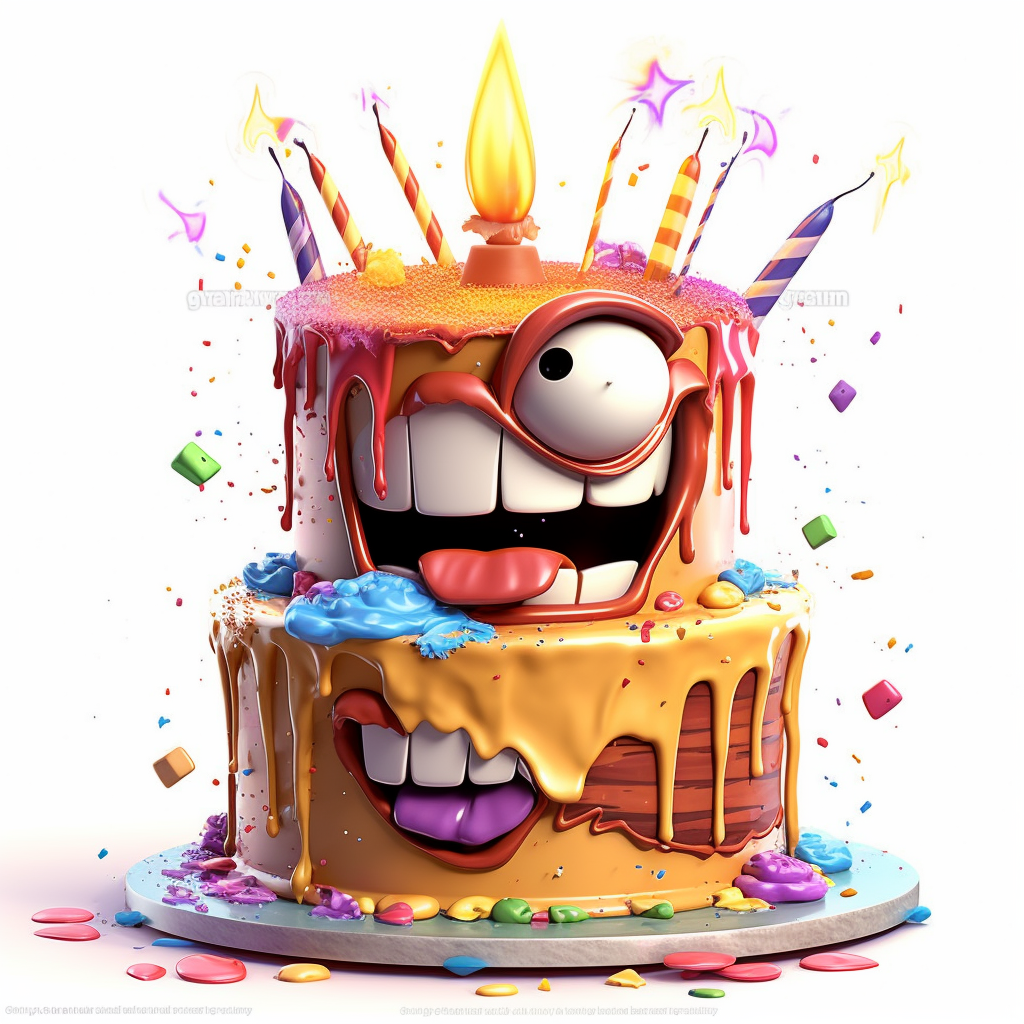 funny cake cliparts