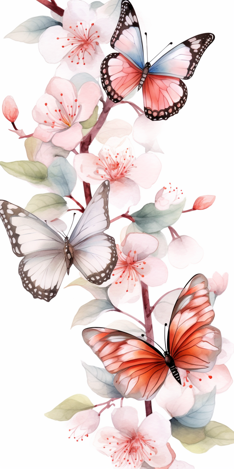 cherry blossoms clipart