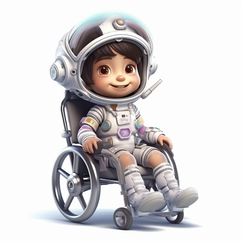 astronaut girl cliparts