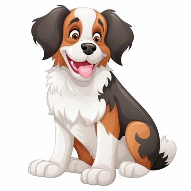 Clip art of dog