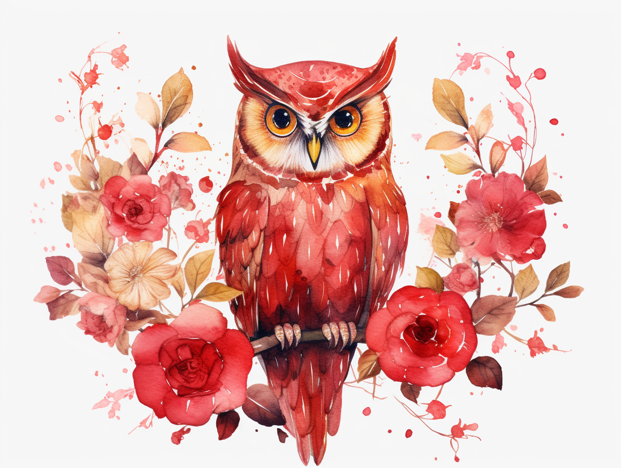 gold owl cliparts