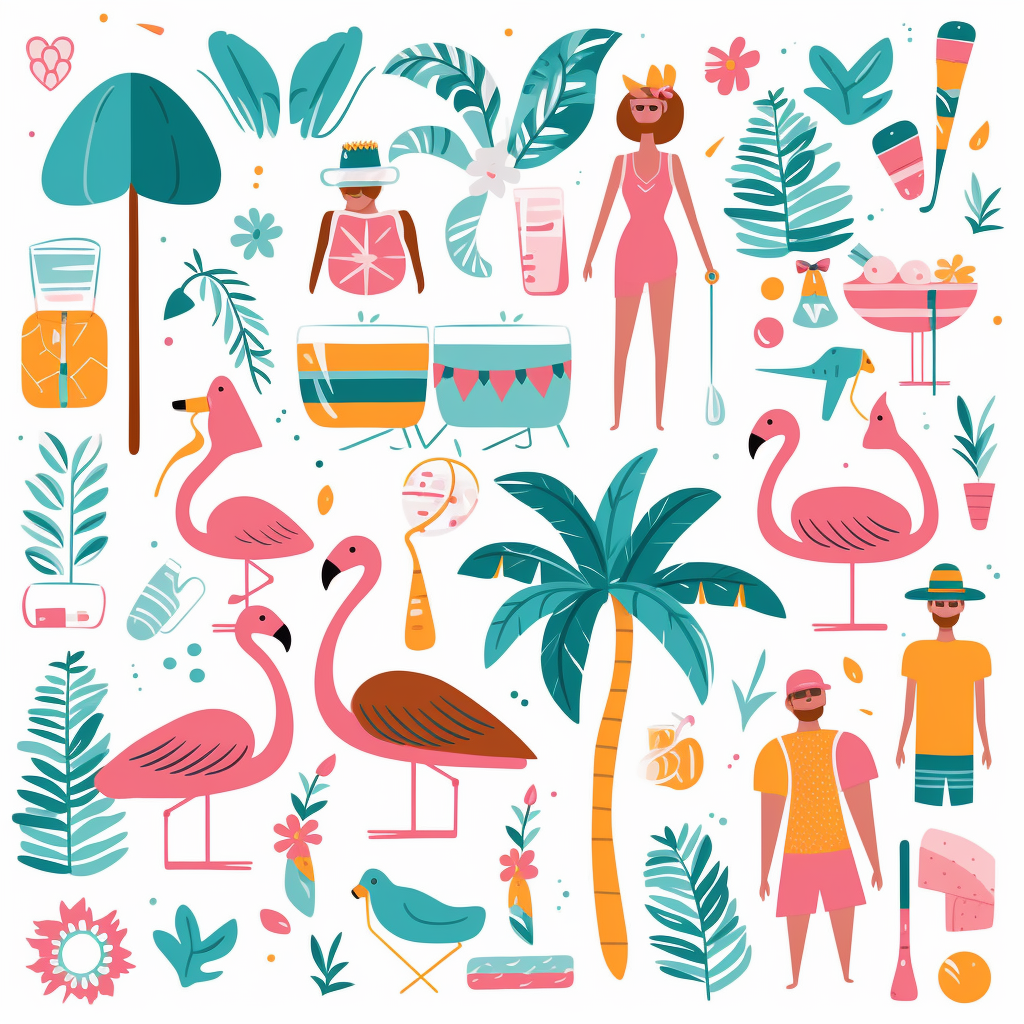 holiday parties cliparts