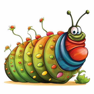 caterpillar clip art