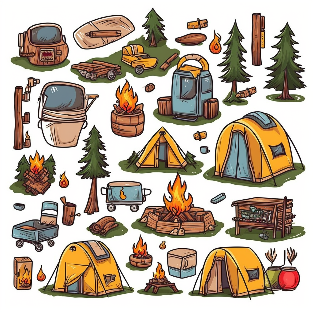 camp cliparts