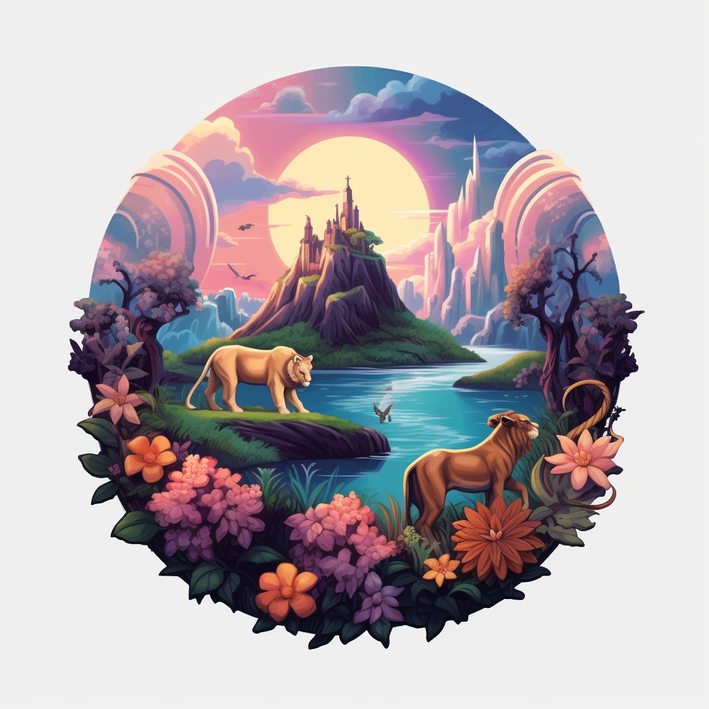 animated mountain cliparts