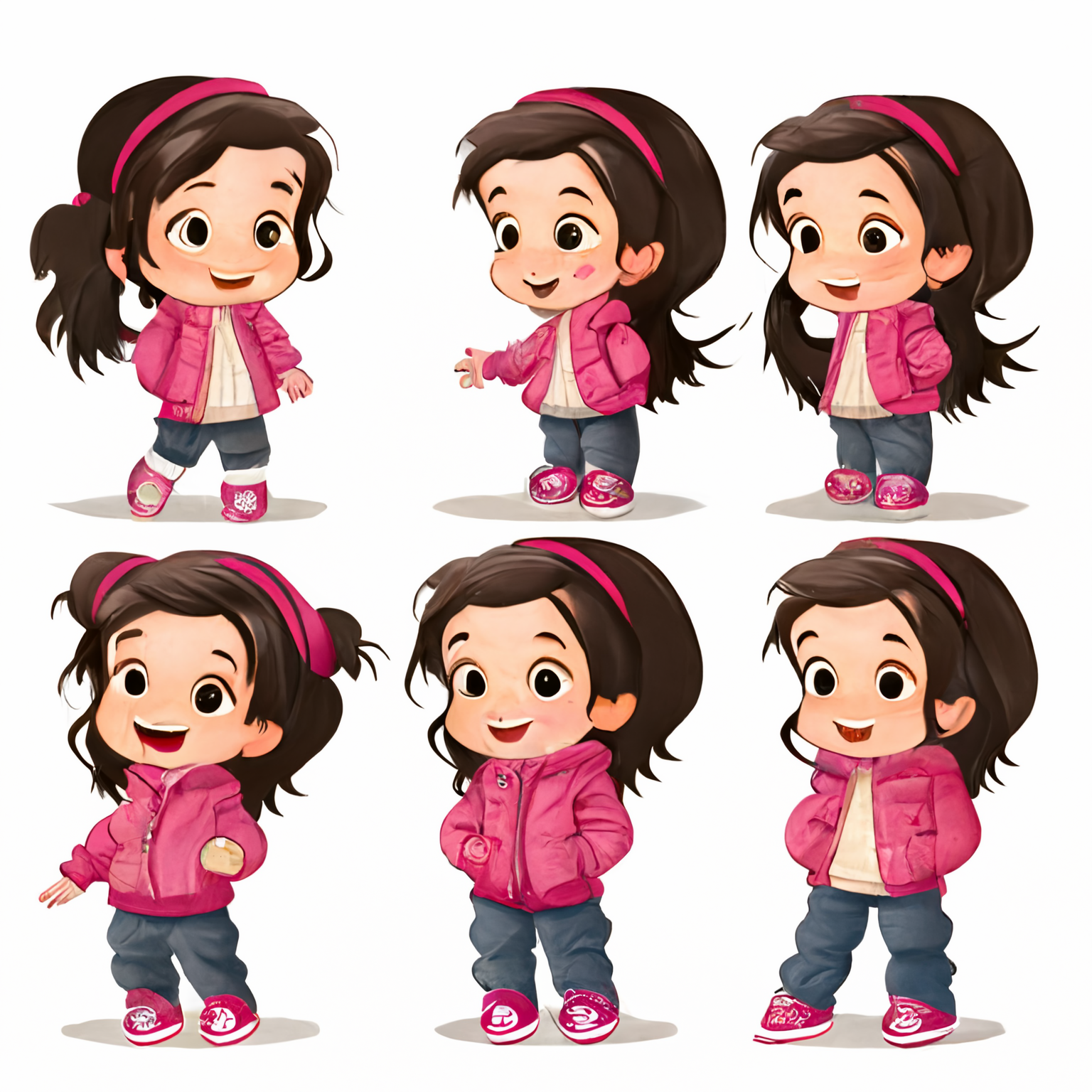 girls shoe cliparts
