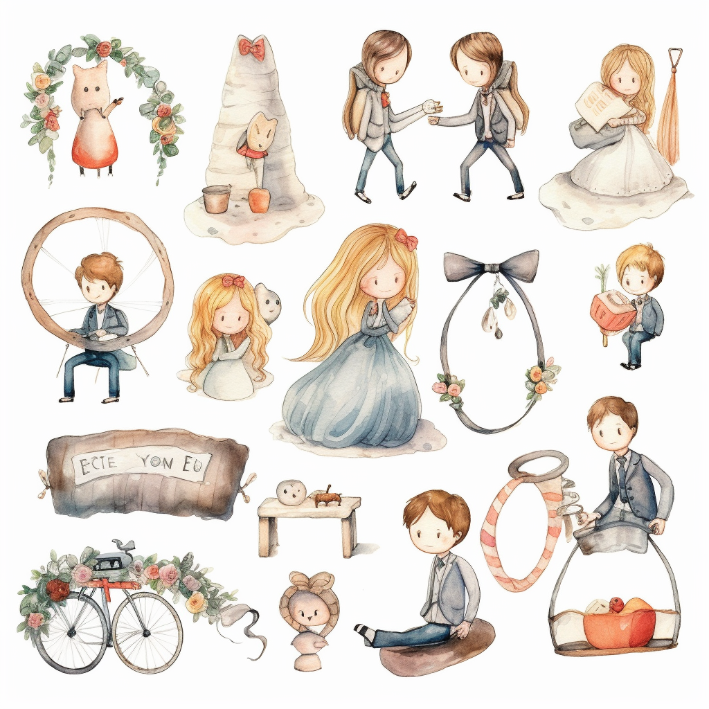 heart ribbon cliparts