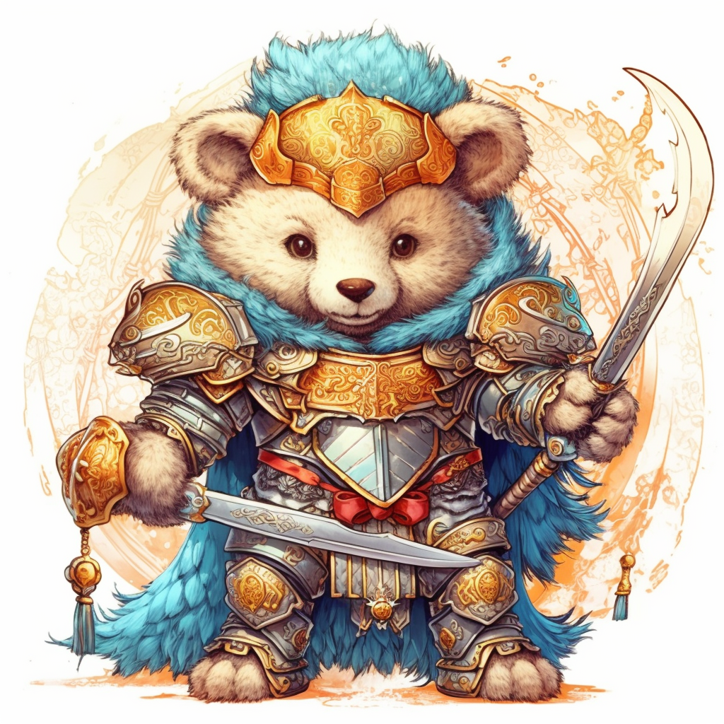adorable bear cliparts